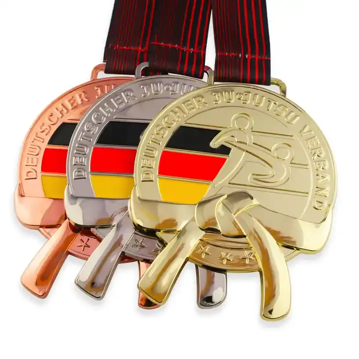 Custom German Judo Medals