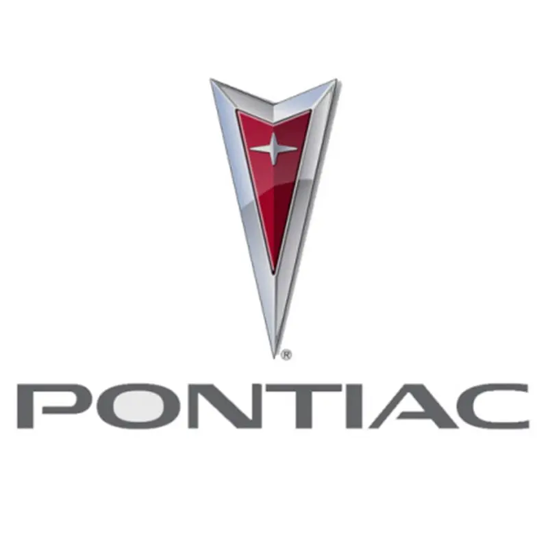 The classic Pontiac logo with its arrow motif