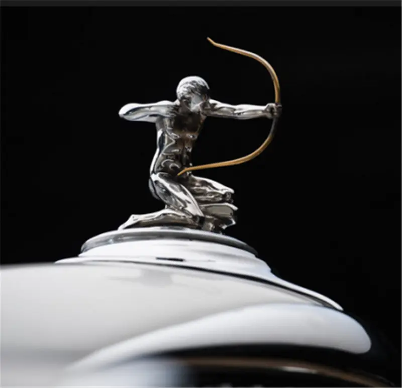 The iconic Rolls-Royce Spirit of Ecstasy hood ornament